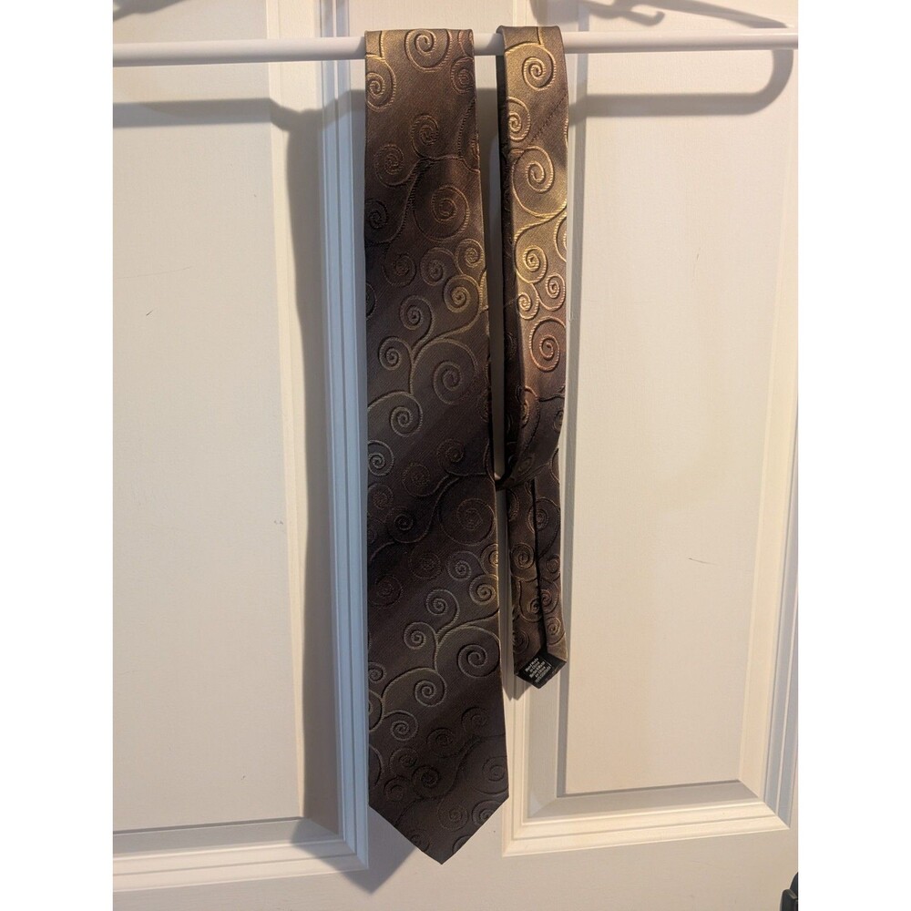 3 Lot Men's Ties Van Heusen Beene Silk Polyester Business Office Professional